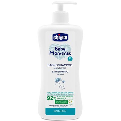 Chicco SZAMPON DO MYCIA CIAŁA I WŁOSÓW 500 ML 0 M+ Baby Moments TOW018716