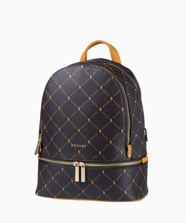 Plecak damski PUCCINI MONOGRAM BLXP0010
