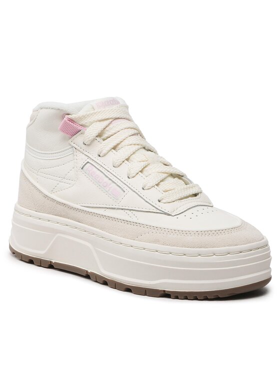 Reebok Buty Club C Geo Mid GV7034 Beżowy