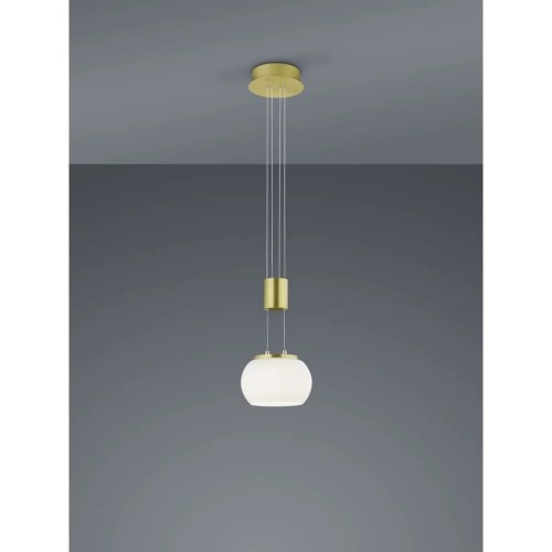 Madison LED lampa wisząca 1-punktowa mosiądz 342010108