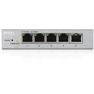 Zyxel ZyXEL 5-Port Gigabit Web Managed Switch [GS1200  5] GS1200-5-EU0101F