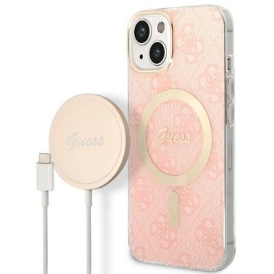 Guess Zestaw GUBPP14MH4EACSP Case+ Charger iPhone 14 Plus 6,7