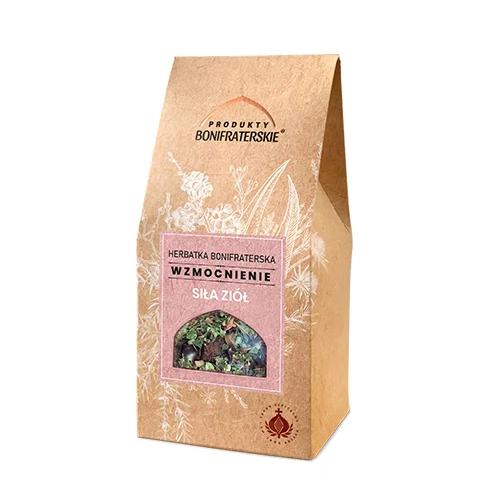 Produkty Bonifraterskie - herbatka bonifraterska Wzmocnienie Siła Ziół, 100g - >>> DARMOWA od 99zł 