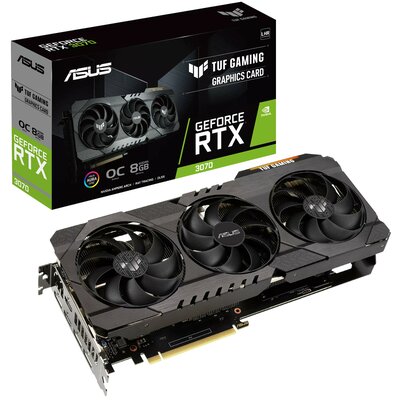Asus GeForce TUF RTX 3070 Gaming OC V2 LHR 8GB GDDR6 TUF-RTX3070-O8G-V2-GAMING