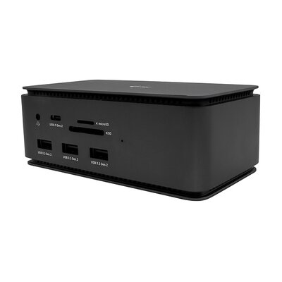 I-TEC USB 4.0 Metal Docking station Dual 4K HDMI DP PD 80 W