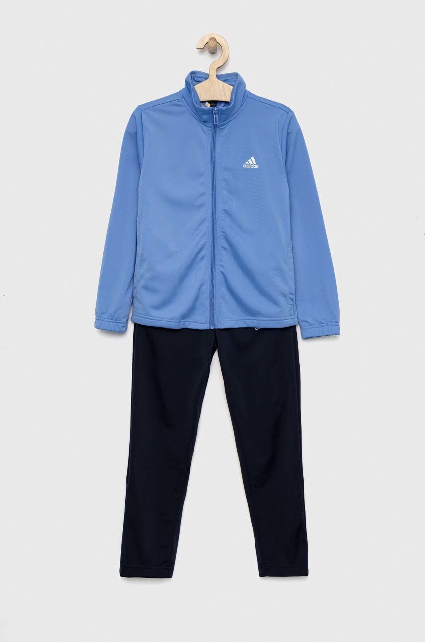 Adidas dres dziecięcy G BL kolor niebieski - adidas