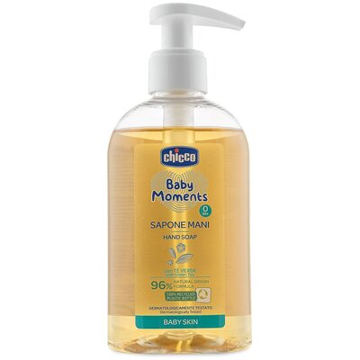 Chicco MYDŁO DO RĄK W PŁYNIE 250 ML 0 M+ Baby Moments TOW018717