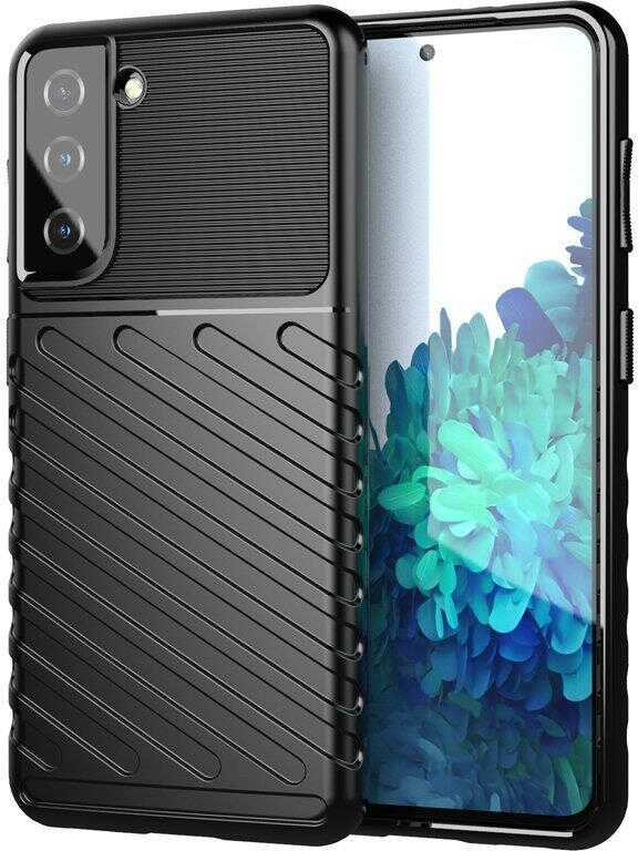 Hurtel Thunder Case etui Samsung Galaxy S23+ silikonowy pancerny pokrowiec czarne