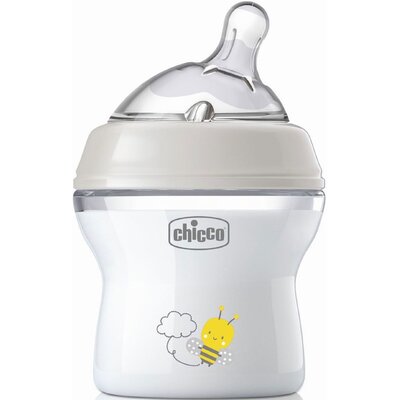 Butelka CHICCO NaturalFeeling 150 ml Szary