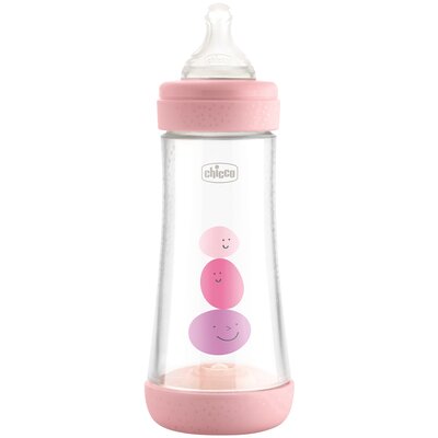 Chicco 122110 BUTELKA PERFECT5 300ML DZIEWCZYNKA 4+