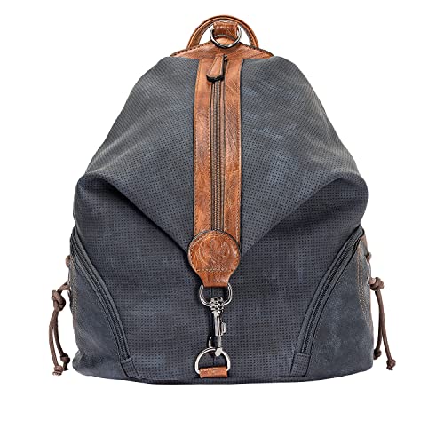 Rieker plecak damski h1055, Blau (Ozean/Ozean/Chestnut), S