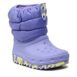 Śniegowce Crocs - Classic Neo Puff Boot T 207683 Digital Violet