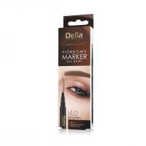 Delia Eyebrow Expert marker do brwi 24h - brązowy