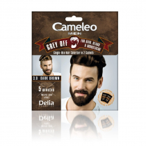 DELIA Cosmetics Cameleo Men Grey Off Farba do włosów, brody i wąsów 3.0 Dark Brown