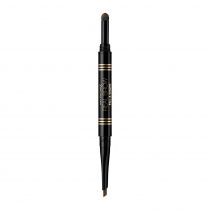 Max Factor REAL BROW - FILL & SHAPE - Dwustronna kredka do brwi - 03 MEDIUM BROWN