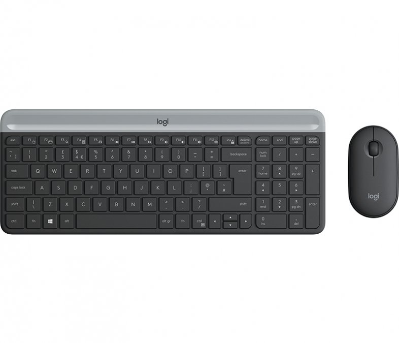 Logitech MK470 Slim Szara US 920-009204