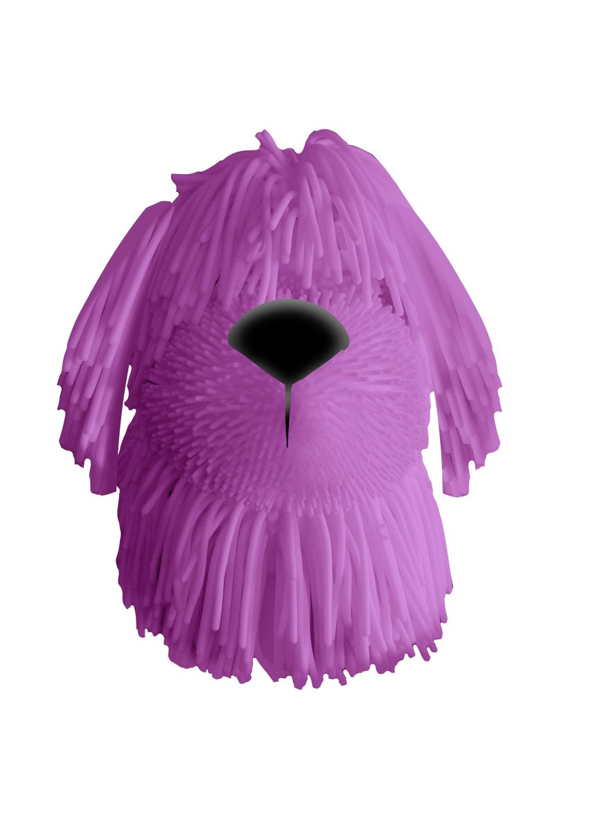 Epee, maskotka interaktywna psiak Mopik, fioletowy