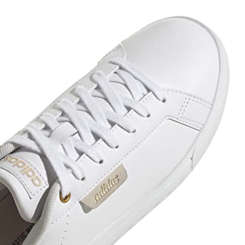 adidas Court Silk, Trampki damskie, białe (Ftwbla Ftwbla Blamar), 40 2/3 EU, Biały Ftwbla Ftwbla Blamar, 40.5 EU