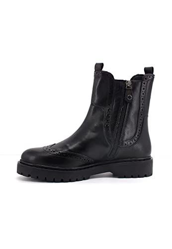 Geox Damskie botki D Bleyze E, czarny, 38 EU