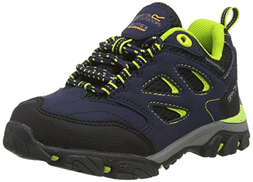Regatta Unisex Holcombe Low Jnr buty trekkingowe, niebieski - Nvyblz Lmpch - 32 EU