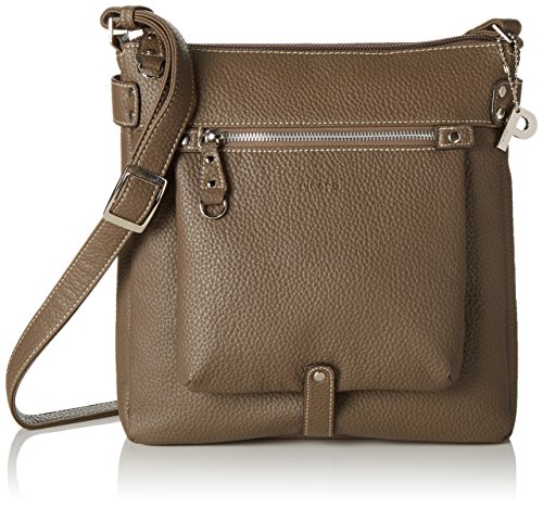 Picard LOIRE 98081130 damska torba na ramię 26 x 27 x 6 cm (szer. x wys. x gł.), szary - szary (taupe) - 26x27x6 cm (B x H x T)