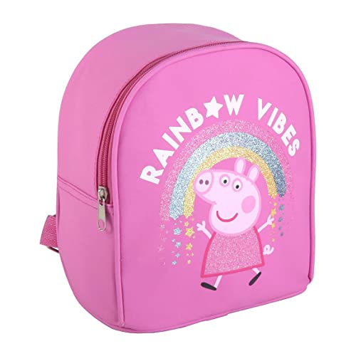 CERDÁ LIFE'S LITTLE MOMENTS Plecak Dziecięcy czas wolny od świnki Peppa z nadrukiem w jaskrawe, unisex dzieci, wielokolorowe, jeden rozmiar, Wielobarwny