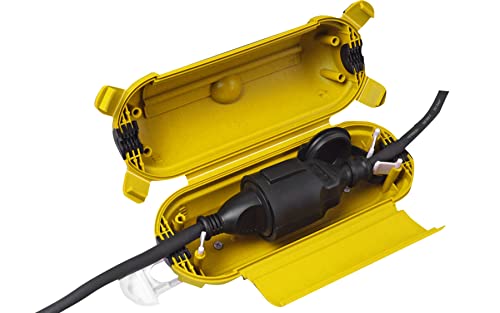 BRUNNER 7203438N Electro Safe, Pojemnik Ochrony przed rozpryskiem dla Armatura Schuko, Anti Zwarcie, Wtyczka Ochronna, Średnica 87X210 Mm