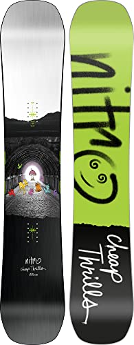 Nitro Snowboards męskie Cheap TRILLS BRD ´23, Freestyleboard, Twin, Flat-Out Rocker, Urban