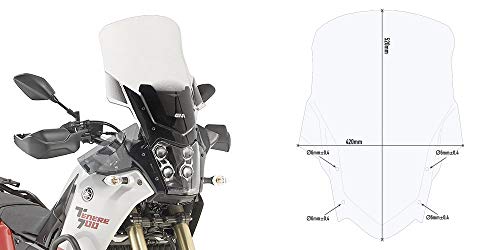Bulle Motorrad Givi Yamaha Ténéré 700 (2019 À 2020)