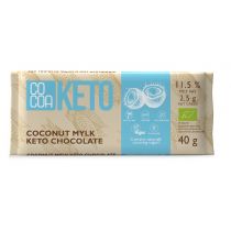 Lumarko Czekolada Keto Kokosowa Z Olejem Mct Bez Dodatku Cukru Bio 40 G !