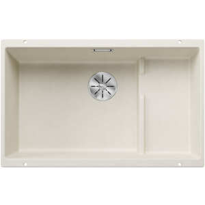 Blanco Subline 700-U Level Zlewozmywak granitowy jednokomorowy 73x46 cm delikatny biały 527172