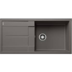 Zlewozmywak granitowy BLANCO Metra XL 6 S Silgranit Wulkaniczny szary 527307