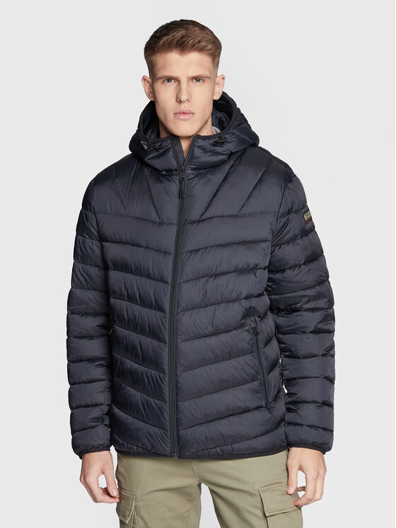 Napapijri Kurtka puchowa Aerons NP0A4GJO Granatowy Regular Fit