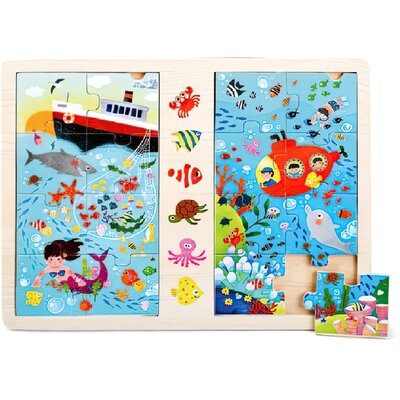 Playme Puzzle & Gra drewniane Ocean