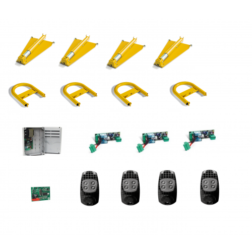 Came Zestaw UNIPARK system dla 4 aut