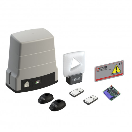 ROGER Zestaw do bram przesuwnych KIT BH30 610 HS F o max ciężarze 600kg