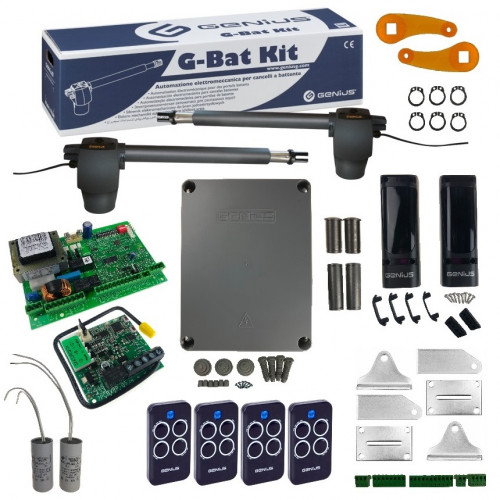 Genius Zestaw startowy G-BAT 300 do bramy dwuskrzydłowej + 4 Piloty