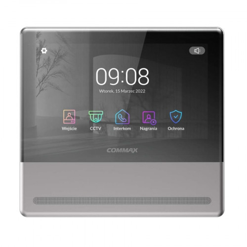 COMMAX Monitor 7& głośnomówiący Smart HD Mirror CDV-70QT(DC) NEO SILVER