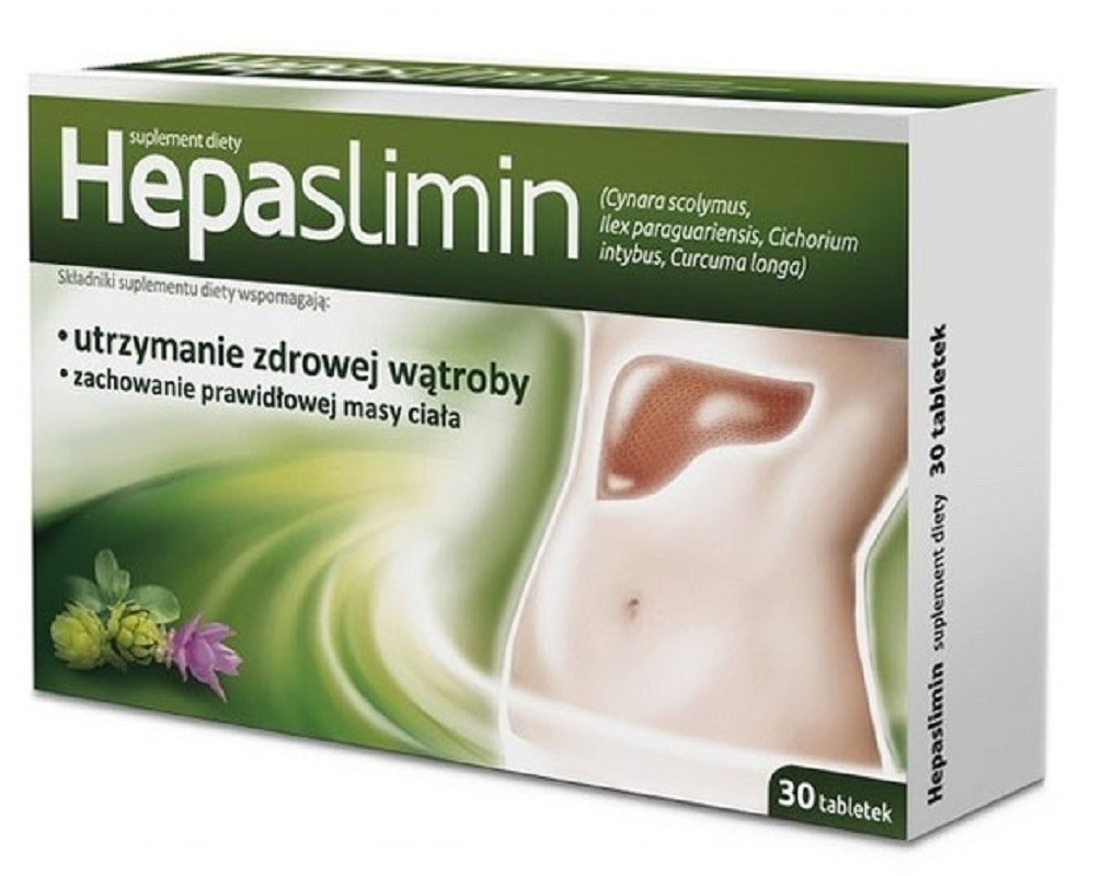 Aflofarm FARMACJA POLSKA Hepaslimin 30 szt.