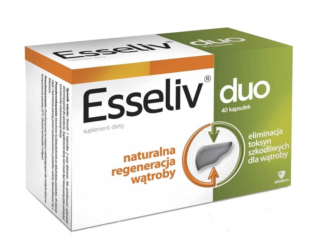 Aflofarm Esseliv Duo, 40 Kaps.