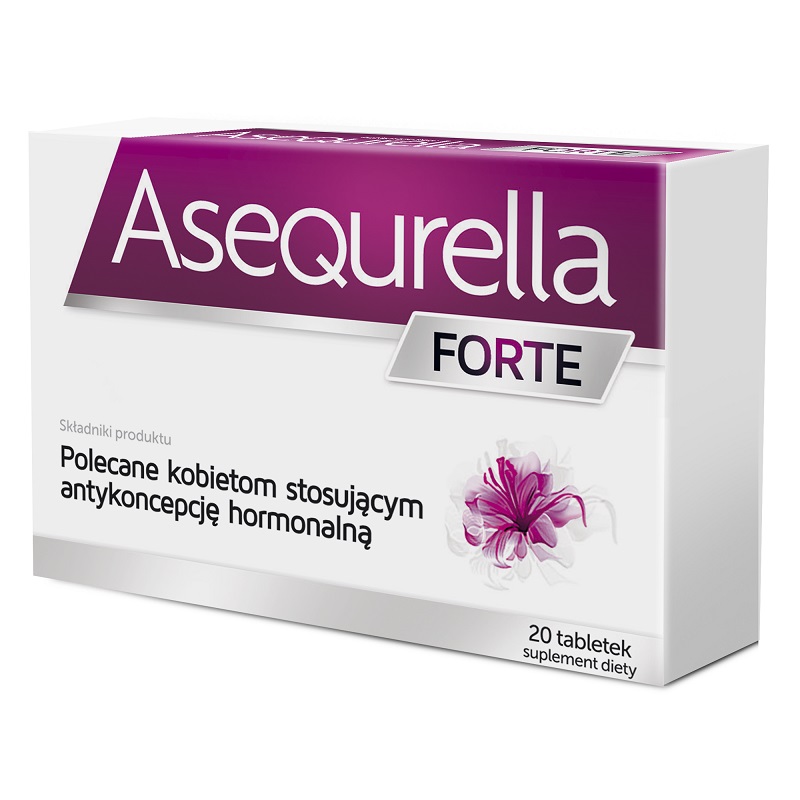 Aflofarm Asequrella Forte 20 tabletek 3011461