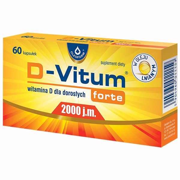 Oleofarm D-Vitum Forte 2000 36 szt.