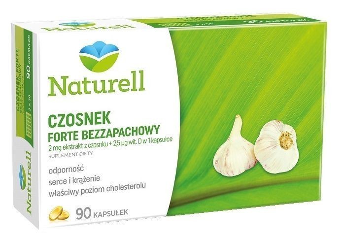 USP ZDROWIE Naturell Czosnek forte bezzapachowy x 90 kaps