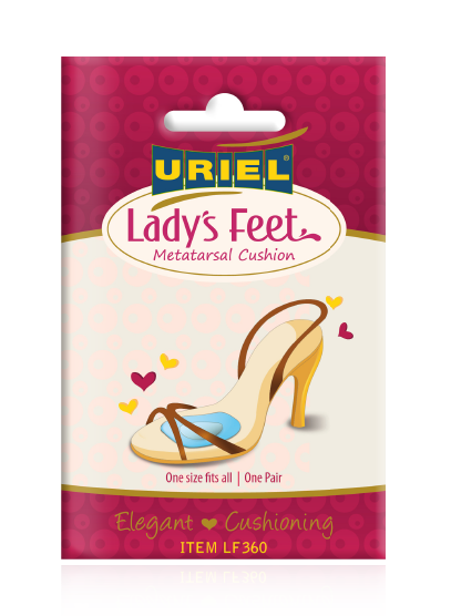 Uriel Lady’s Feet Nakładki Silikonowe Pod Śródstopie 1 Para