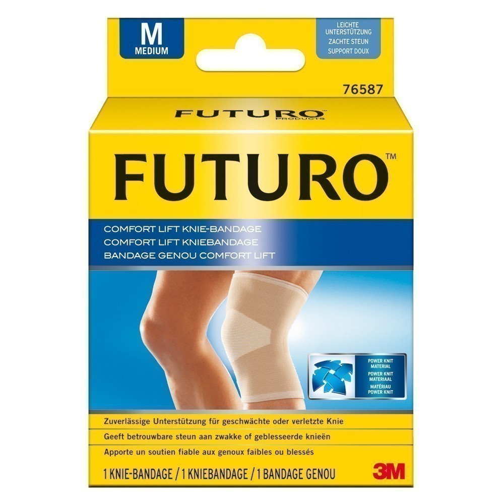 Futuro Futuro Comfort Lift beżowa opaska kolana rozmiar M