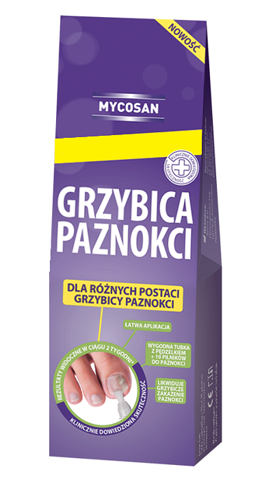 SIROSCAN Mycosan grzybica paznokci 10 ml + 10 pilniczków