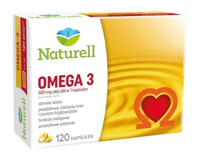 USP ZDROWIE Naturell Omega-3 x 120 kaps