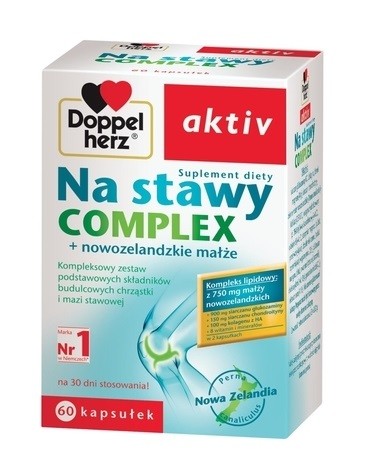 QUEISSER PHARMA GMBH & CO. Doppelherz Aktiv Na Stawy Complex 60 Kapsułek
