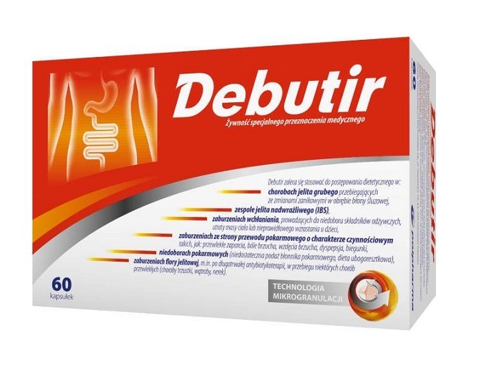 Polfa DEBUTIR 60 szt.