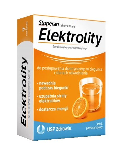 USP ZDROWIE SP. Z O.O Elektrolity x 7 sasz.sm.pomarańczowy